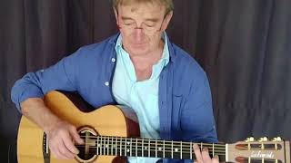 Retiens la nuit Johnny Hallyday Tuto guitare facile [upl. by Nowahs857]