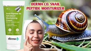 Derma Co Snail Peptide 96 Advanced Moisturizing Cream New launch 2024 [upl. by Uird]