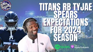 Tyjae Spears Plans to Uphold Derrick Henrys Standard of Titans RB Greatness [upl. by Mart]