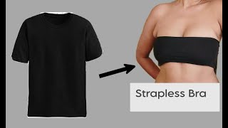 DIY Strapless Fitness Bra  Size 32 34 36 38 40 [upl. by Lemert]