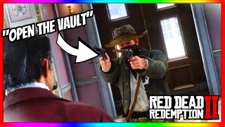 HOW ROBBING BANKS IN RED DEAD REDEMPTION 2 WOULD LOOK LIKE [upl. by Avictor]