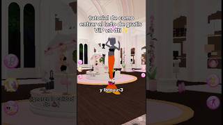 Tuto de como entrar al lado de VIP gratis✨ cc mios💗 roblox humor saquenmedelflop dti doraYT [upl. by Lucien]