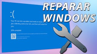 Cómo Reparar Windows 10  Windows 11 🔧​ Reparar Archivos del Sistema [upl. by Mientao]