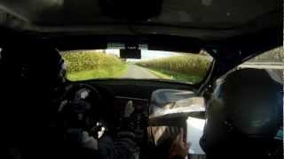 Onboard LefevereVanpoucke  BMW M3  Hemicuda Rally 2012 [upl. by Idoj39]