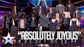 Gospel Choir sing UPLIFTING Stormzy cover  Unforgettable Audition  Britains Got Talent [upl. by Hairas]