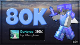 Showcase bombies 80k packs hypixel bedlwars [upl. by Adnawt]