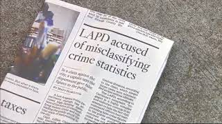 LAPD captain accuses department of underreporting violent crimes [upl. by Ramses230]