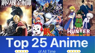 Top 25 Anime Masterpieces You Need to Watch  Updated List [upl. by Omrellug]