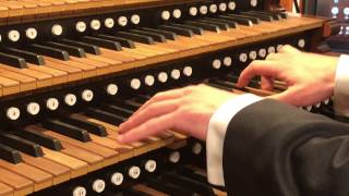 The Rejoicing from Fireworks Suite by G F Handel Hauptwerk Organ [upl. by Plafker]