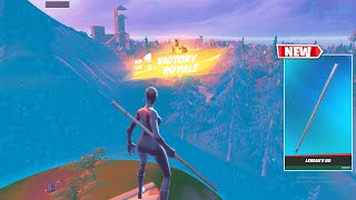 NEW LEBEAUS BO Pickaxe Gameplay In Fortnite Solo win [upl. by Htrowslle]