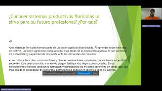 Floricultura Fase 5 Informe y video de la salida de campo [upl. by Mera190]