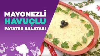 Mayonezli Havuçlu Patates Salatası Tarifi [upl. by Novled]