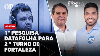 Pesquisa em Fortaleza no 2º turno entre André Fernandes e Evandro Leitão  Jogo Político 353 [upl. by Assennej]