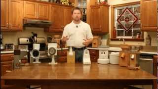 Grain Mill Reviews Basic Overview of the Different Grain Mills Video 1 in a Series [upl. by Adilem]