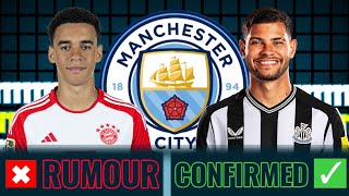 Man City transfer News Targets Confirmed And Rumours  transfer Winter 2024 [upl. by Essilec]