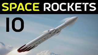 10 AMAZING SPACE ROCKET Launch Videos 4K [upl. by Charlot]