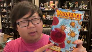 Board Game Reviews Ep 285 VIRULENCE [upl. by Eelasor]