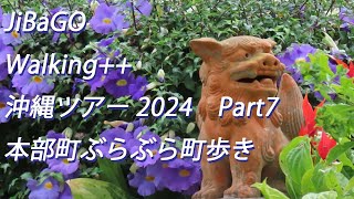 沖縄ツアー2024 本部町ぶらぶら町歩き Part7 [upl. by Duffie]