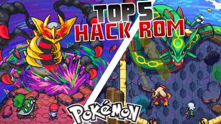 Top 5 Hack Roms Pokemon 2024  DarkFex [upl. by Alyahs]