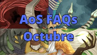 AoS FAQs Octubre [upl. by Meier]