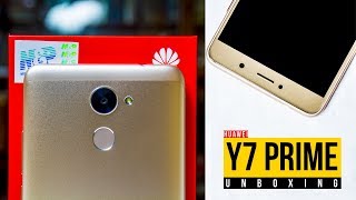 HUAWEI Y7 PRIME 2017  UNBOXING [upl. by Gianna]