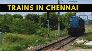 Trains to Chennai Capital Diamond Crossing [upl. by Raquela]