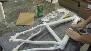 Pintura Bike com técnica automotiva Parte 4 [upl. by Kutchins]