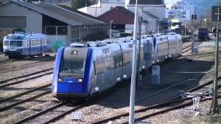 Des trains à Guéret x72500x2200Class 66 [upl. by Vassell]