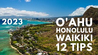 Hawaii Travel Guide 2023 Oahu with 12 Awesome Travel Tips [upl. by Suivatnom622]