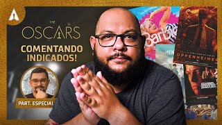 OSCAR 2024  Indicados Ao Vivo  Anúncio e comentários  part selecaoliteraria [upl. by Martens309]