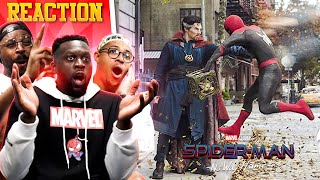 SPIDERMAN NO WAY HOME  Official Teaser Trailer Reaction [upl. by Hatfield]