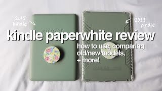 kindle paperwhite 2022 upgrade review  how it works  kindle unlimited [upl. by Laniger]