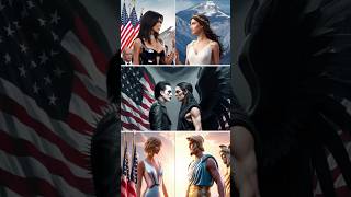 Kim Kardashian Marilyn Manson amp Taylor Swift as American Gods [upl. by Walton]