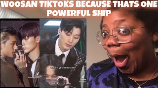 WOOSAN TIKTOKS BECAUSE THATS ONE POWERFUL SHIP PT2 Reaction [upl. by Kahn]