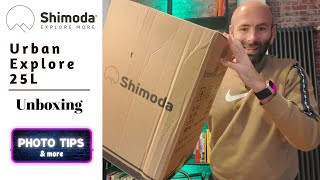 New Shimoda Urban Explore 25L lo zaino fotografico del 2024 Unboxing ITA [upl. by Mays]