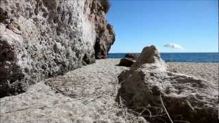 Playa Burriana Burriana Beach Nerja [upl. by Lenes]