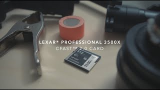 Lexar® Professional 3500x CFast™ 20 Card [upl. by Nived208]