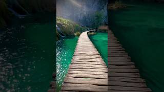 Plitvice Lakes National Park Croatia plitvicelakesnationalpark croatia shorts [upl. by Vergos]