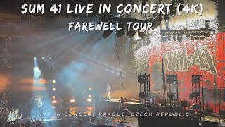 Sum 41 Live in Concert 4K Full Concert I 02 Arena I Prague Czech Republic 2024 [upl. by Ahsaten]