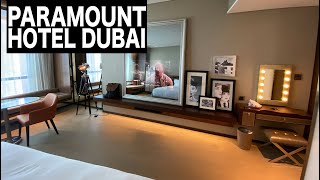 Paramount Hotel Dubai  Complete Room Tour  Dubai Hotel [upl. by Ponce]