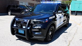 Hingham Police Dept Ford Explorer unit 912 [upl. by Ahselef]