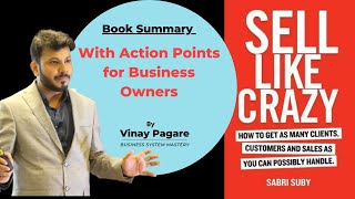 Sell Like Crazy Book Summary  Vinays Book Shelf  Short Summary [upl. by Bik]