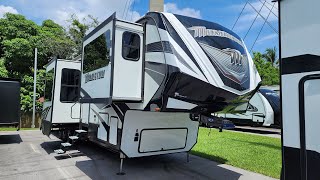 2017 Grand Design Momentum 376TH Fifth Wheel Toy Hauler  SOLD [upl. by Luehrmann144]