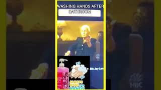 WASHING HANDS AFTER BATHROOM USEfunny funnyshorts advice comedy funnyreel realtalk hardtruth [upl. by Etti]