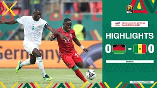 Malawi 🆚 Senegal Highlights  TotalEnergiesAFCON2021  Group B [upl. by Dre]