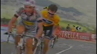 Vuelta a España 2002 Etapa 18 La Covatilla subida final [upl. by Katzen]