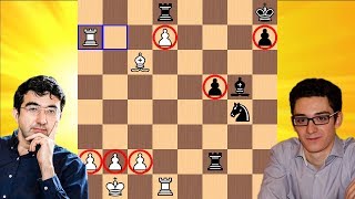 A Great Race  Vladimir Kramnik vs Fabiano Caruana  2018 Candidates Chess Tournament [upl. by Jarrad]