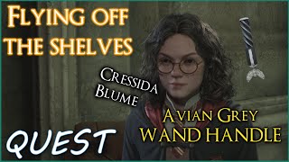 Flying Off The Shelves Quest Walkthrough  Cressida Blume  Hogwarts Legacy [upl. by Lissy]