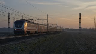 Treni passeggeri allalba [upl. by Lemraj]