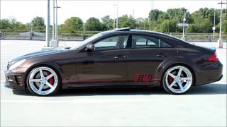 Mercedes CLS 55 AMG Black Series 63 Widebody  Bodykit  21quot R5 XConcave Rennen Forged build by MampD [upl. by Geoff]